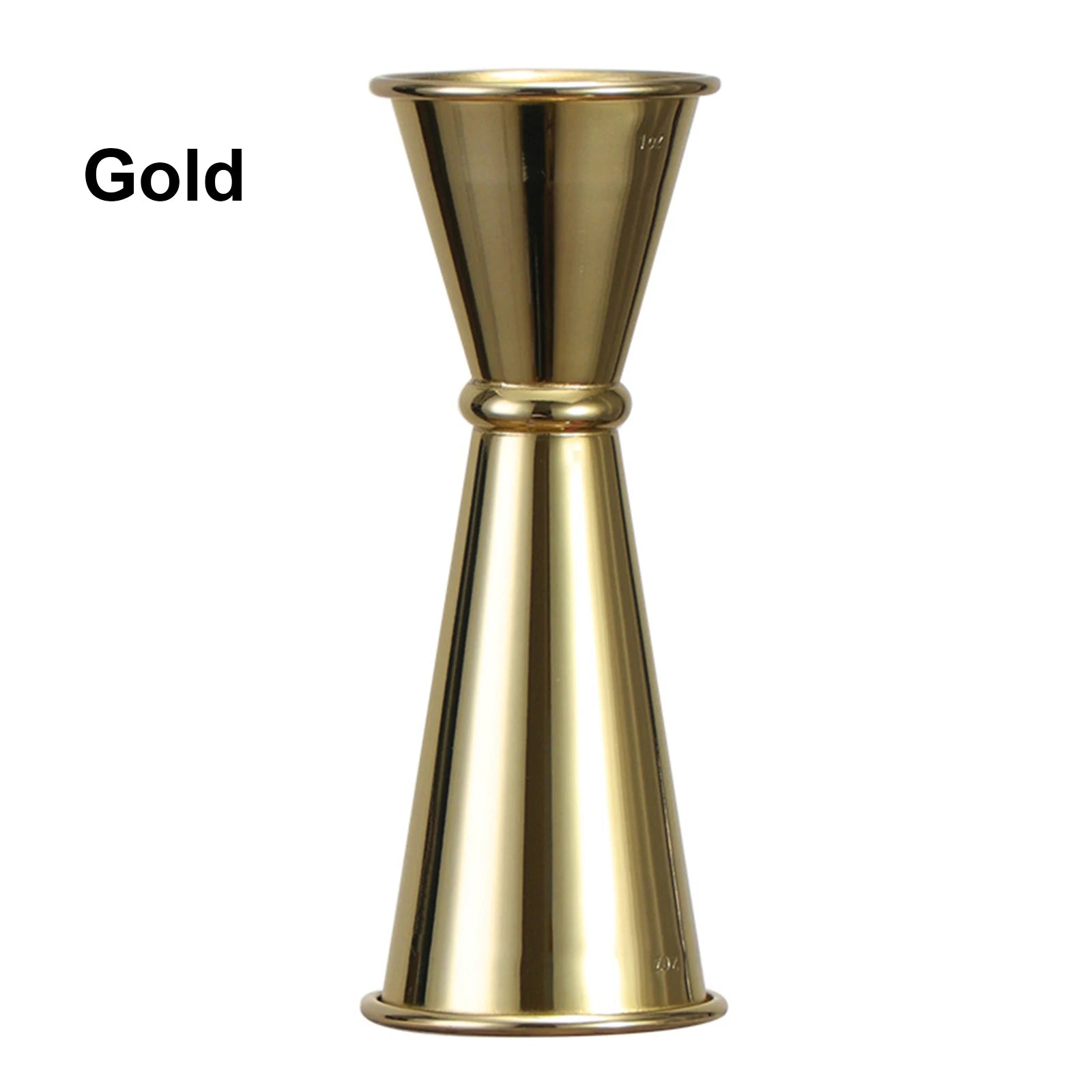 15-50ml New Dual Shot Stainless Steel Measure Cup Cocktail Shaker Drink Spirit Measure Jigger Kitchen Bar Barware Tools