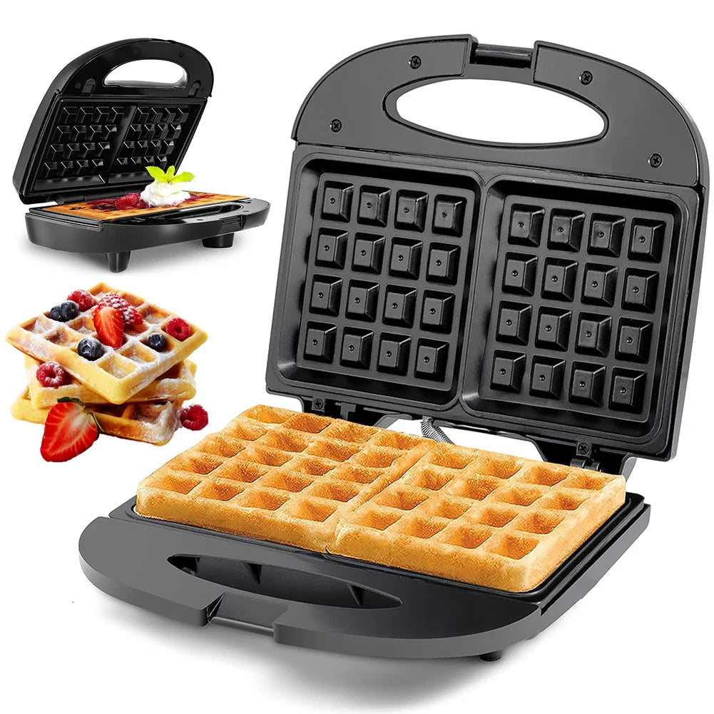 Waffle Maker Belgian Waffle Maker Portable Waffle Making Machine Non Stick Mini Waffle Maker Machine for Waffles Sandwiches