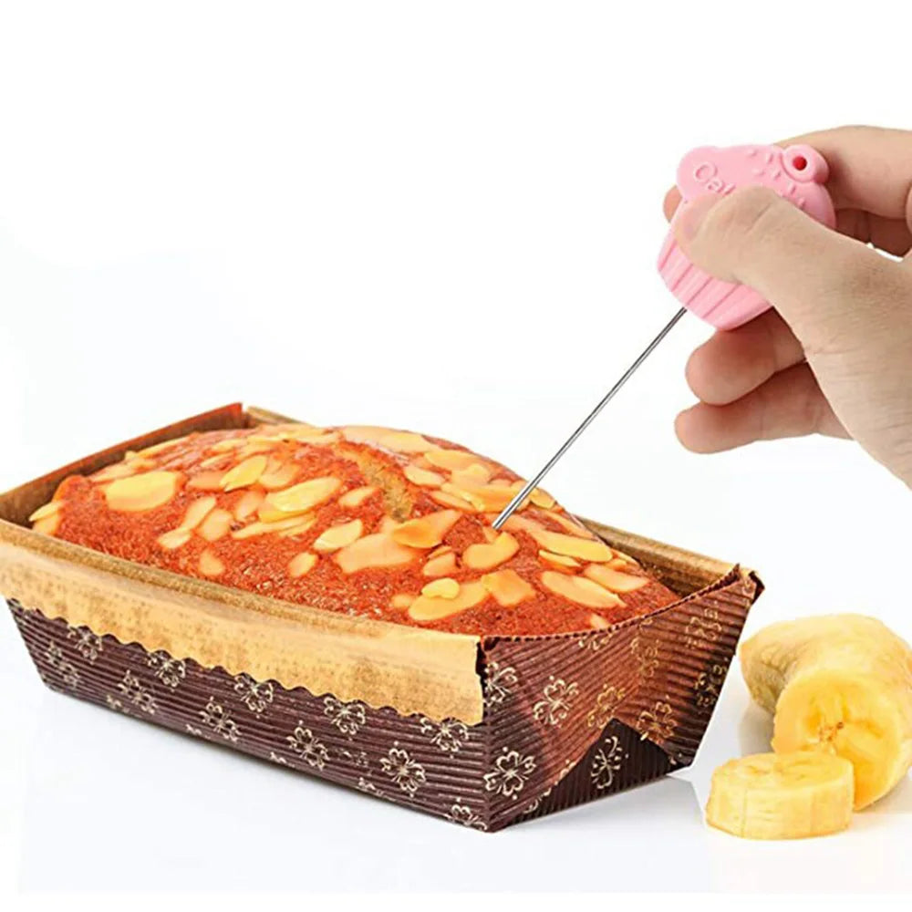 Durable Stainless Steel Pastry Accessories Kitchen Utensil Skewer Testing Cupcake Probe Biscuit Needle Baking Tool Cake Tester