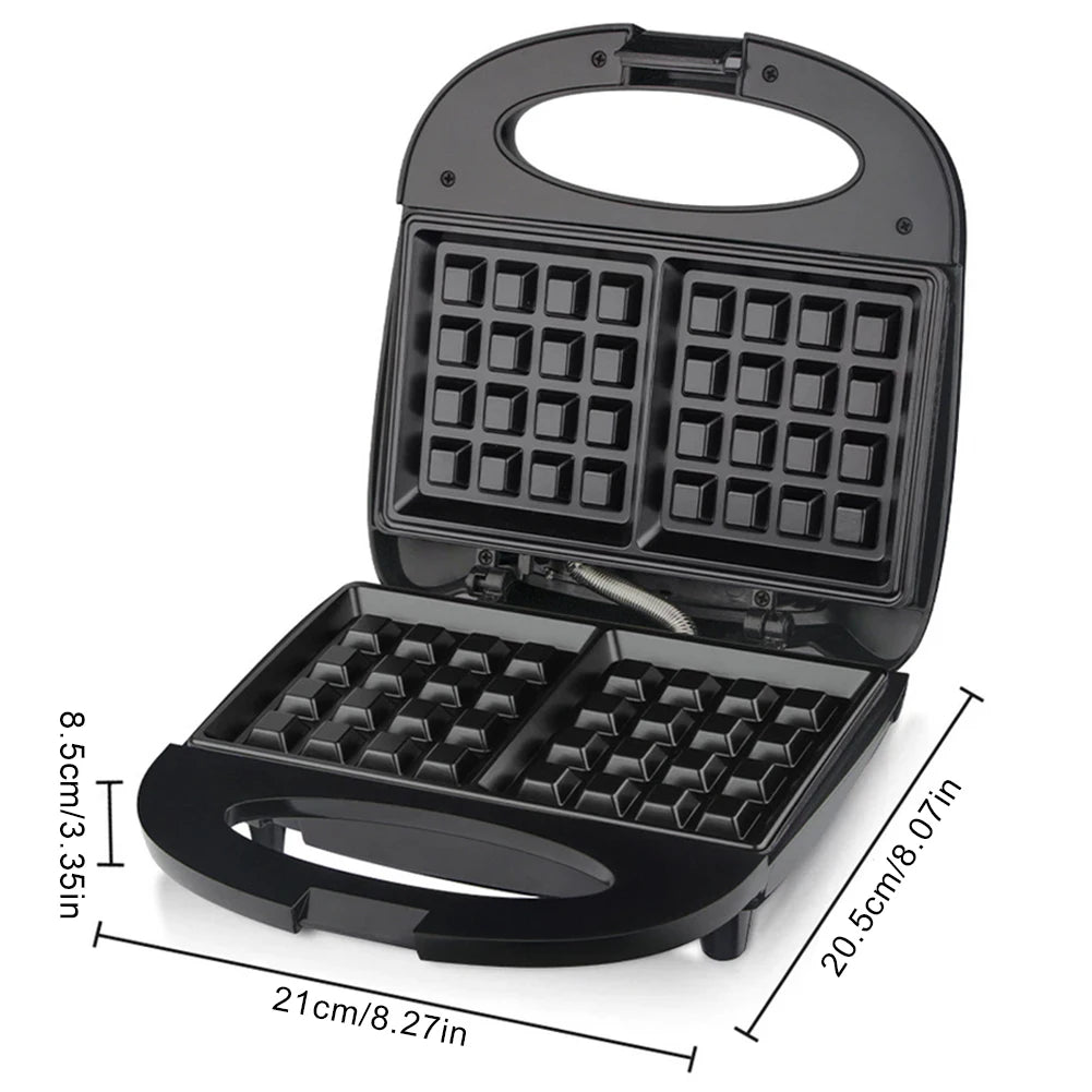 Waffle Maker Belgian Waffle Maker Portable Waffle Making Machine Non Stick Mini Waffle Maker Machine for Waffles Sandwiches