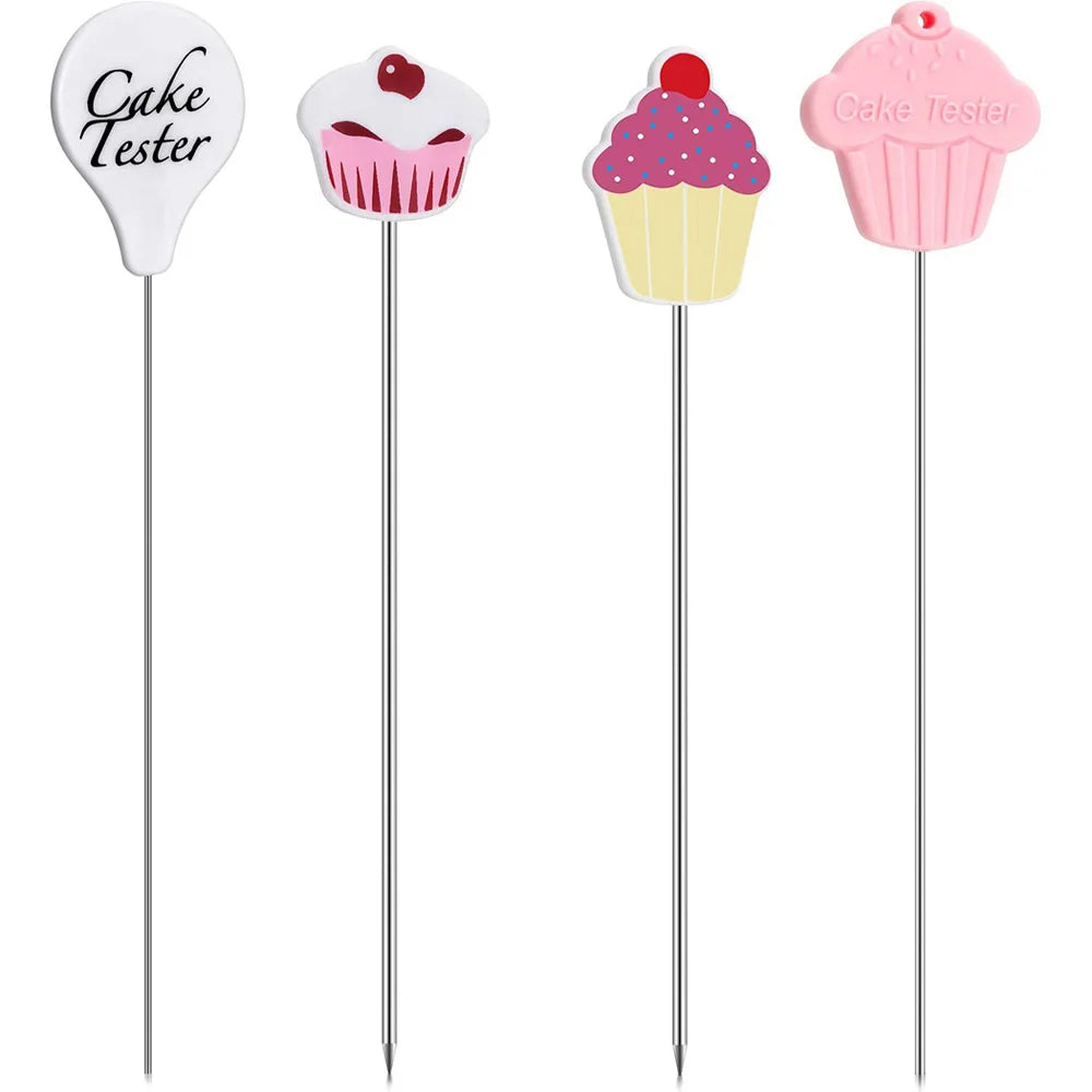 Durable Stainless Steel Pastry Accessories Kitchen Utensil Skewer Testing Cupcake Probe Biscuit Needle Baking Tool Cake Tester